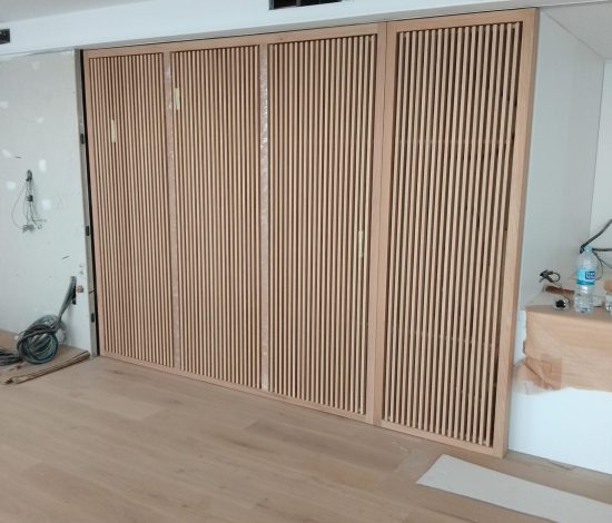Puertas correderas a medida de madera